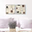 Boho Tiles Set Abstract Canvas Print by Oliver Gal, Black Frame, 12 x 12-787181109-787181116