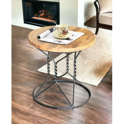 Alyssa Pedestal End Table