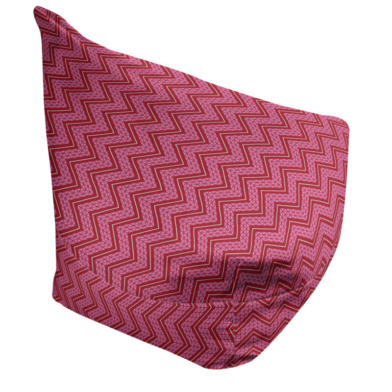 Fauteuil à billes standard &, H 29 po x l 38 po x P 42 po, Rouge / rose