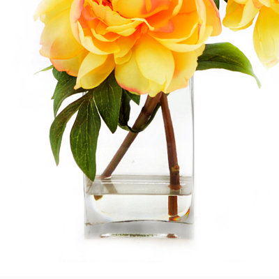 Yellow Peony Arrangement