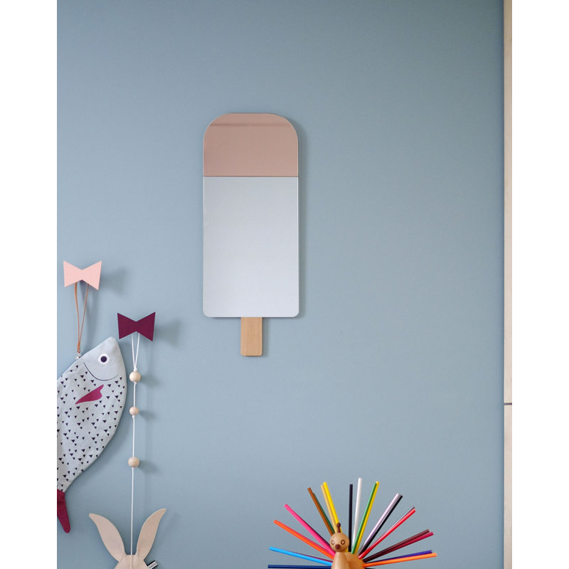 Wall Mirror, Gray