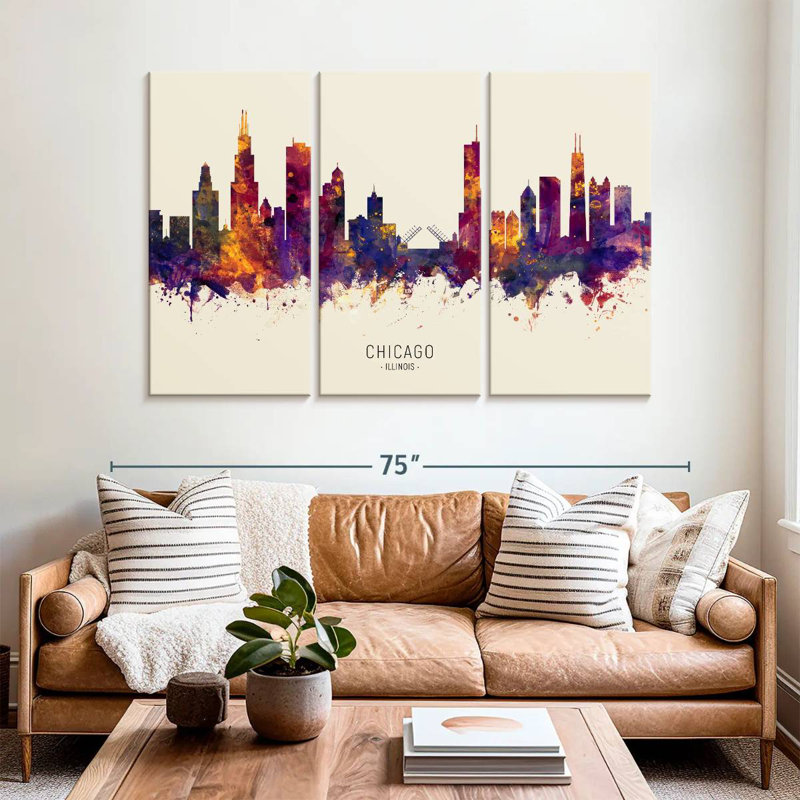 Sebbie Chicago, Illinois, horizon IV, H 42 po x l 65 po