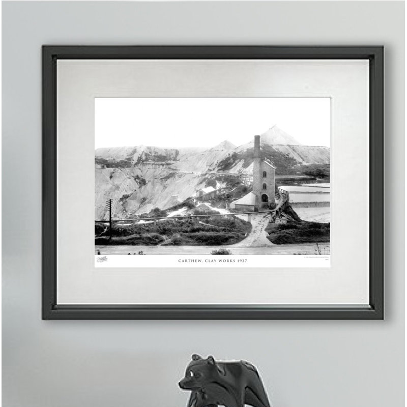 Carthew, Clay Works 1927 - Single Picture Frame Print, 45cm H x 60cm W x 2.3cm D
