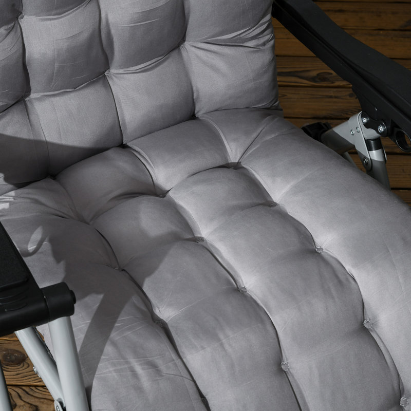 Coussin de chaise inclinable et inclinable, Gris