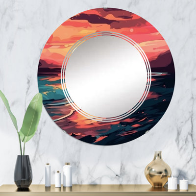Escambia Circle Wall Mirror