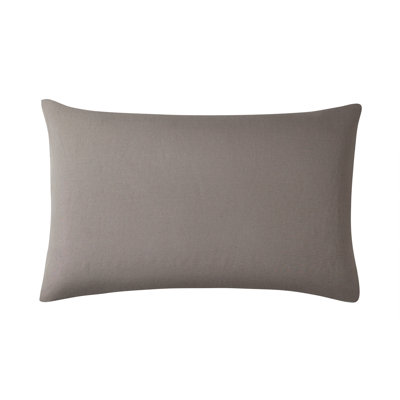 Solid Color Linen Viscose Blend Luxury Sham