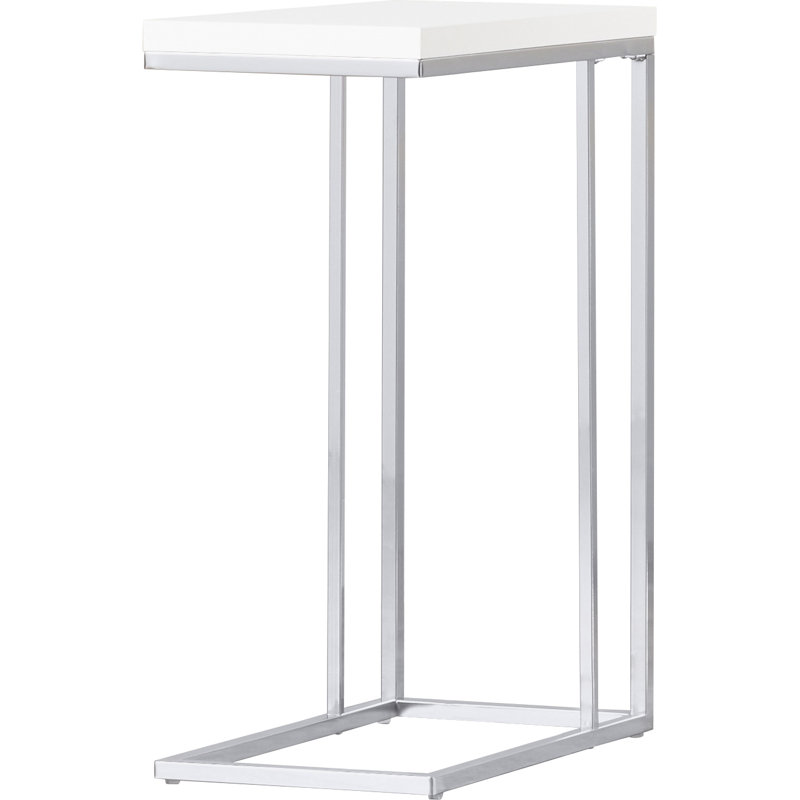Cateena End Table, White