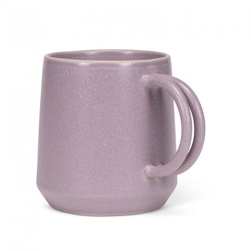 Double Handled Mug, Purple