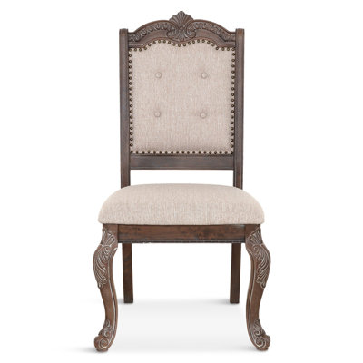 Isaiah 43cm H Fabric Upholstered Side Chair