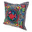  Housse de coussin en coton floral 17 po