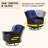 8-Piece Outdoor PE Brown Wicker Rattan Wide Armrest Swivel Glider Conversation Set Sofa Seating Group Patio with Olefin Thick Cushions-1568932263