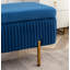 Banc de rangement rembourré en velours Miajah-251652346