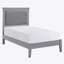 Mobilier de chambre à coucher en bois avec panneau à finition classique 1pc-107202557-107202551
