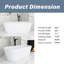 67" Glossy White Acrylic Freestanding Soaking Bathtub