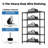 Heavy Duty Adjustable Wire Storage Shelving Unit