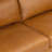 Argan 93'' Full-Grain Genuine Italian Leather Sofa