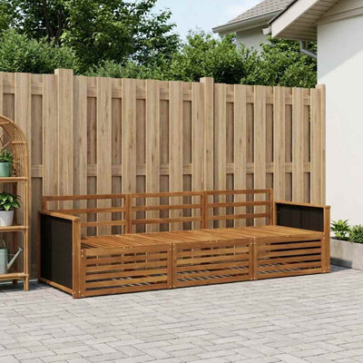 249.5cm Wide Patio Sectional Set