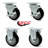 4 Piece Polyurethane Caster Set with Brake-88911290