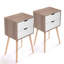 Table de chevet Mid-Century Coldiron-67702404