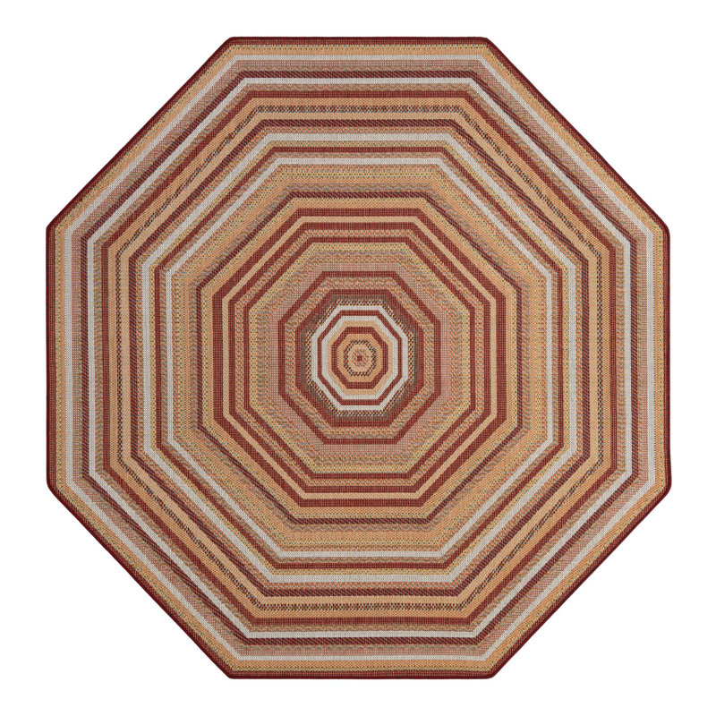 Tapis intérieur / extérieur Xavi, Octogone 7 pi 10 po x 7 pi 10 po