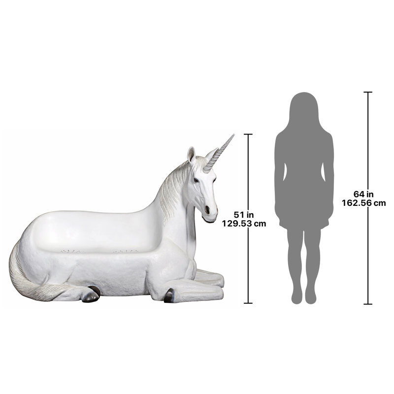 Banc mystique à licorne