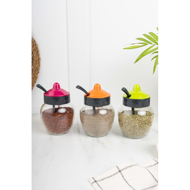 Freestanding Spice Jars