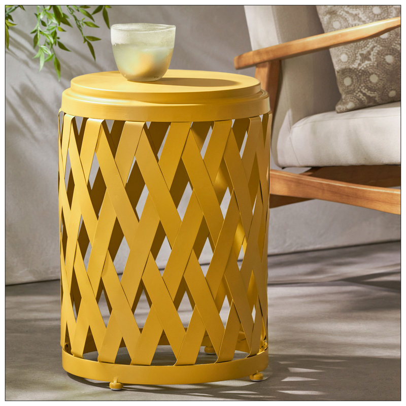 Table d'appoint SELEN 15, Jaune