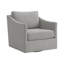 Chaise pivotante Toms en gris clair Freya