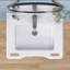 Lavabo de salle de bain mural en céramique 24 po x P 20 po conforme à l'ADA Lavabo vasque rectangulaire mural blanc avec poignées intégrées et trou de robinet pré-percé