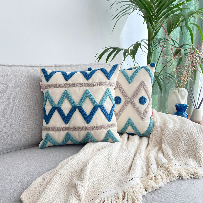 Housse de coussin intérieur / extérieur Diyanna