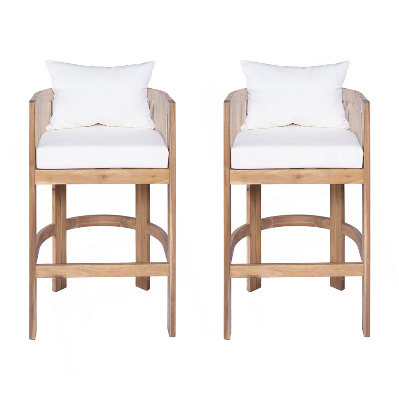 Ensemble de 2 tabourets de bar polyvalents et polyvalents pour une utilisation durable