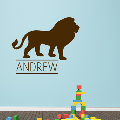 Adhésif décoratif lion