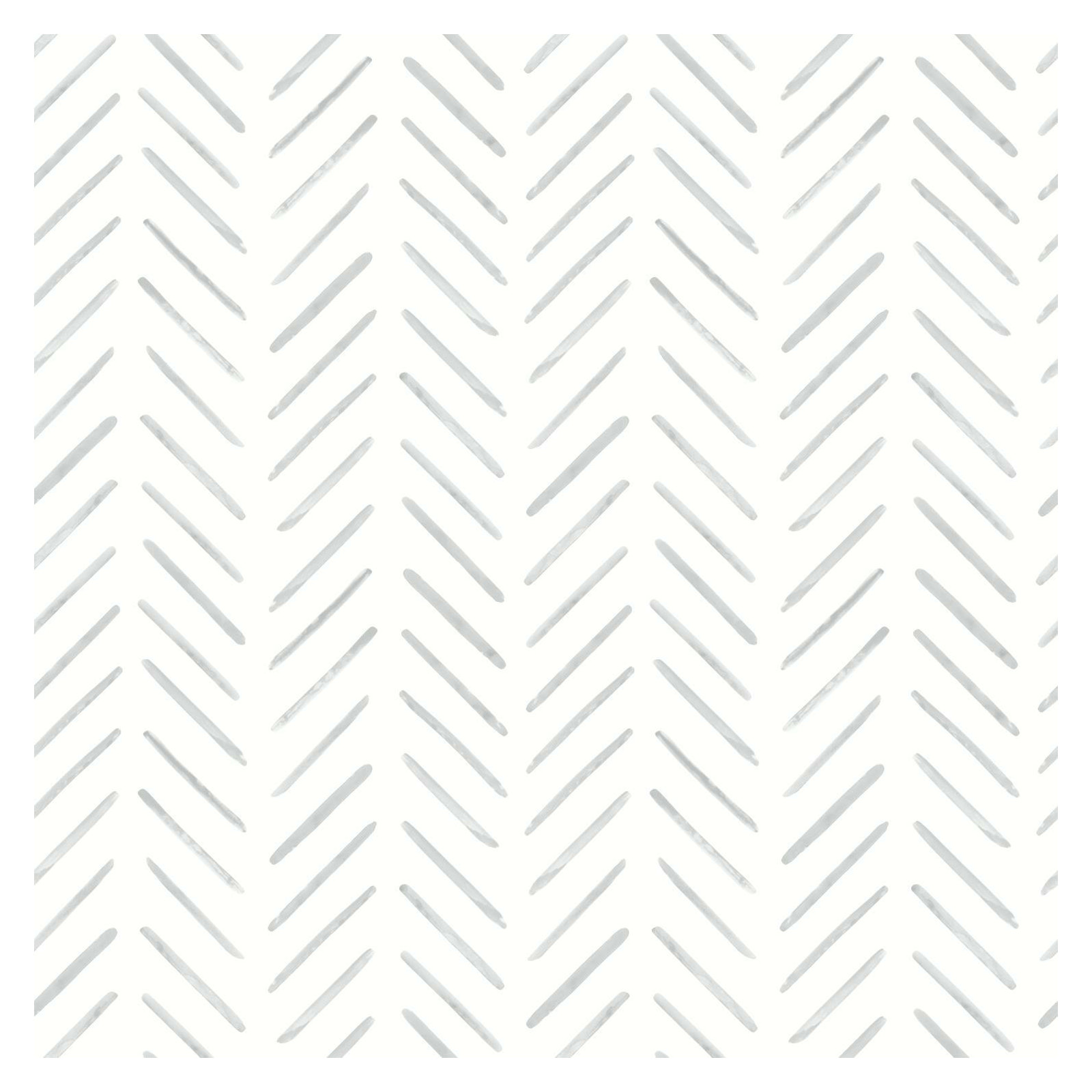 Pre-Pasted Paper Wallpaper Roll , Gray