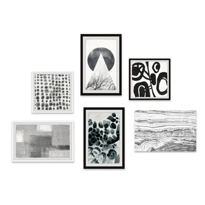 Adabella «Marble Shapes» Hexaptych