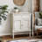 Farmhouse Buffet Cabinet With Storage, Door Coffee Bar Sideboard Storage Cabinet-320753815