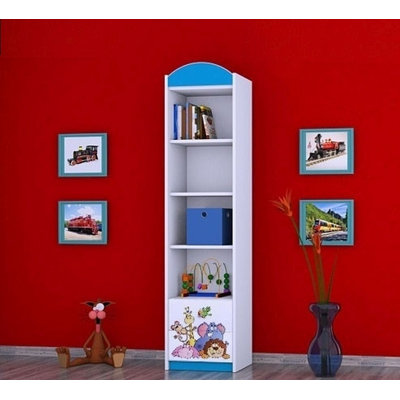 Rocky 183 cm H X 45 cm W Kids Cube Bookcase