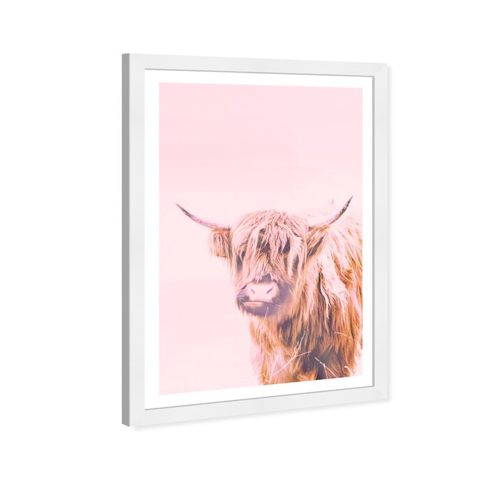 Union Rustic A Highland Cow Framed On Paper Print | Wayfair