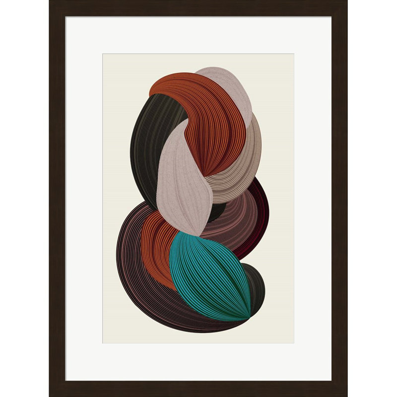 Fibres 3 par Design Fabrikken - impression encadrée