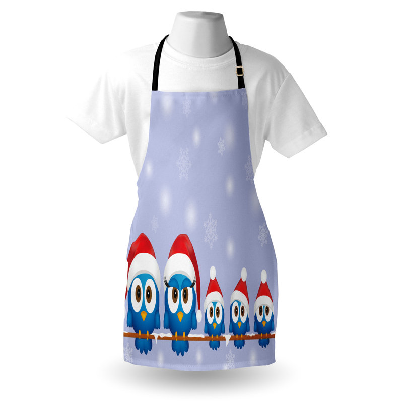 No Pattern Bib Apron