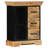 Sideboard 23.6" x 11.8" x 29.5" Solid Mango Wood