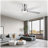 52" Lowe Profile Ceiling Fan With Light-1358263968