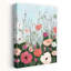 "Springtime Meadow Blossoms I", art mural abstrait contemporain-396019028