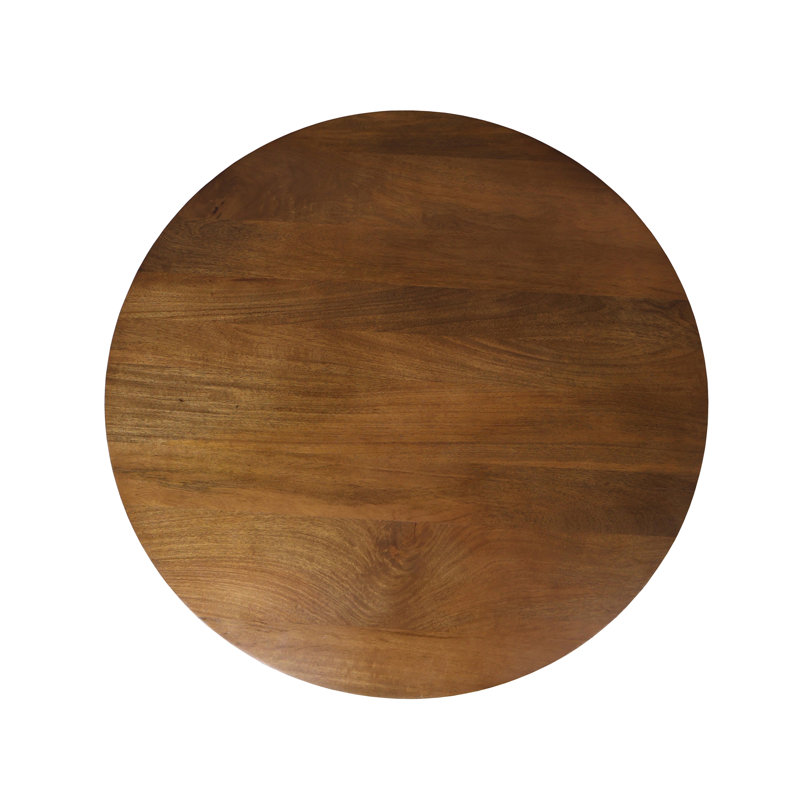 Handmade Solid Wood Round Coffee Table
