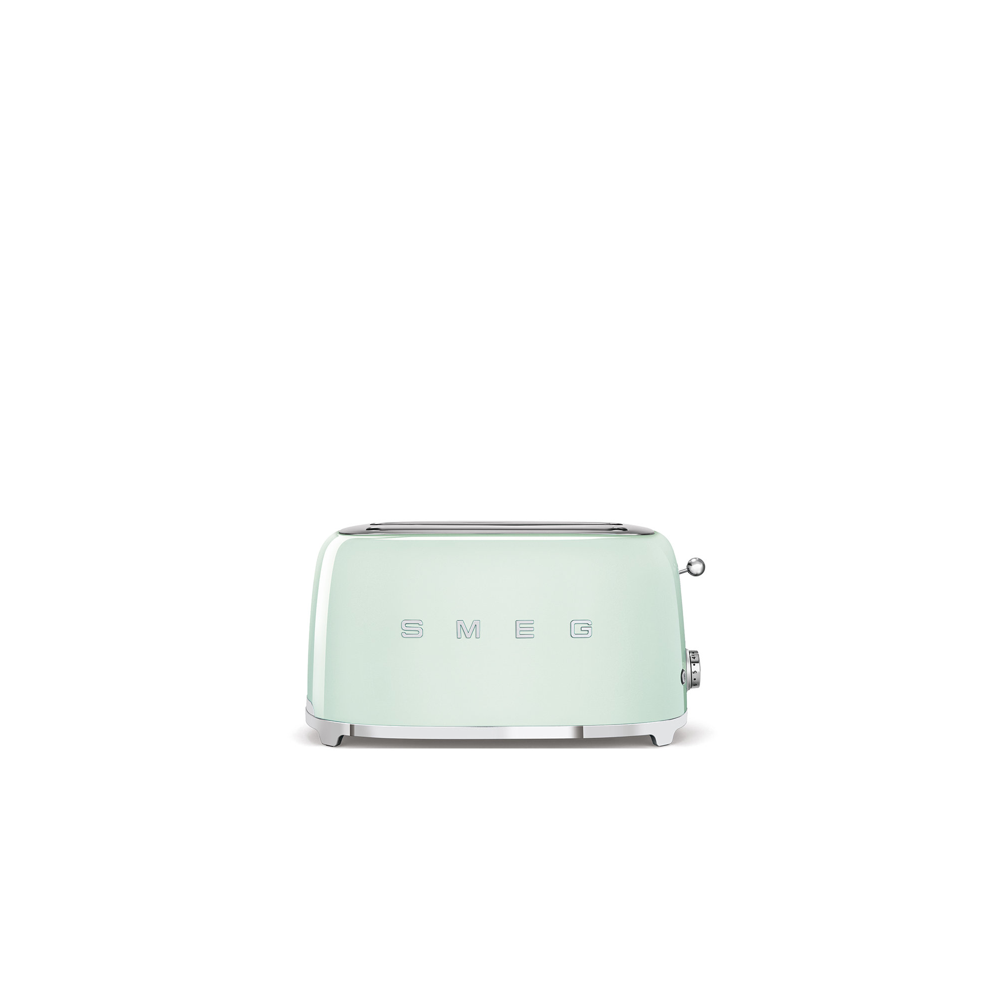 SMEG 50's Retro Style Aesthetic 4 Slice Toaster, Pastel Green