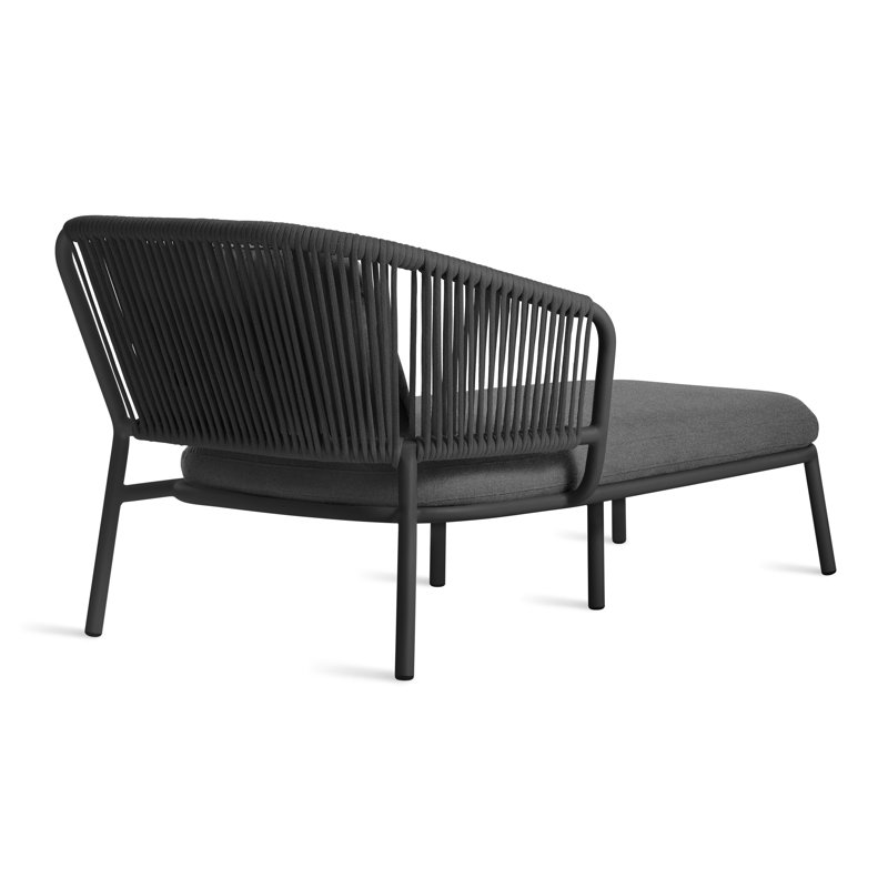 Mate Outdoor Chaise Lounge, Charcoal Sunbrella®