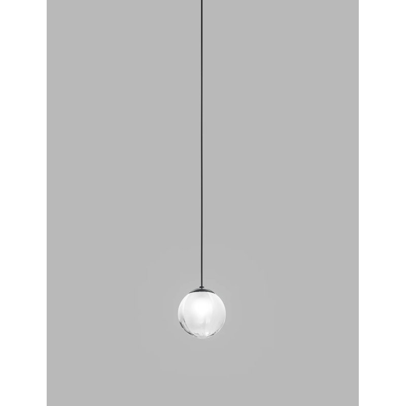 Puppet Suspension 6P Smoky Transparent Matt Black 1 G9 Ul, White, Matte Black