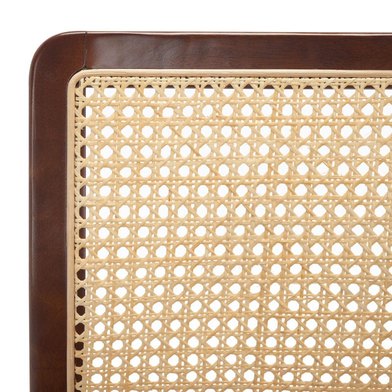 Tabouret de bar et de comptoir Avari, Tabouret de comptoir (siège d'une hauteur de 25 p, Marron foncé