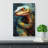 Python Gestural - Wrapped Canvas Print-32867056