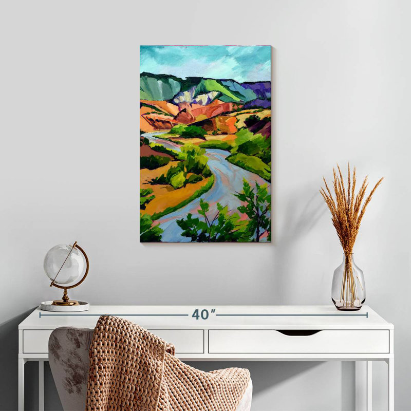 Hannes New Mexico Landscape, 24" H x 16" W