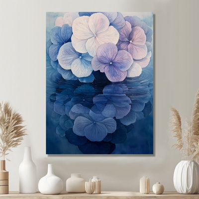 Hydrangea Ripple Effect - Hydrangea, art mural
